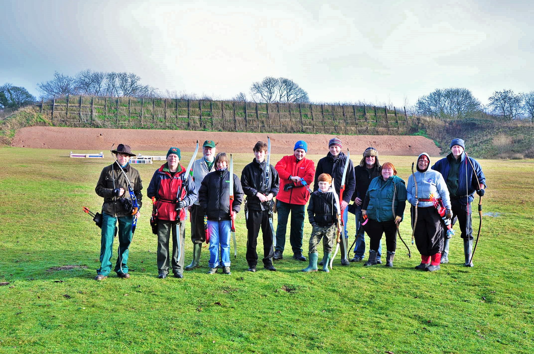 Boxing Day "Ping Tatty Bogle", at Sywell - Northampton Archery Club